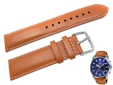 Oryginalny pasek Casio Edifice EFV-510L-2AV EFV-510L EFV-510 brązowy skórzany  22mm + teleskopy